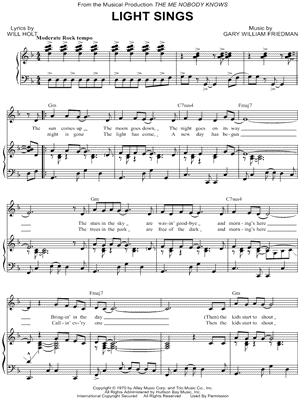 light sings all over the world